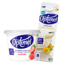 Optimel kwark of yoghurt